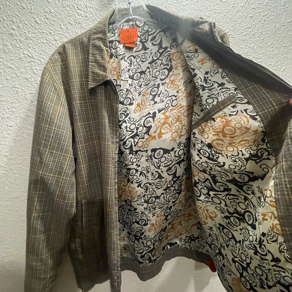 Volcom Men's Plaid Shirt Jacket‎ - - Picture 3 of 7